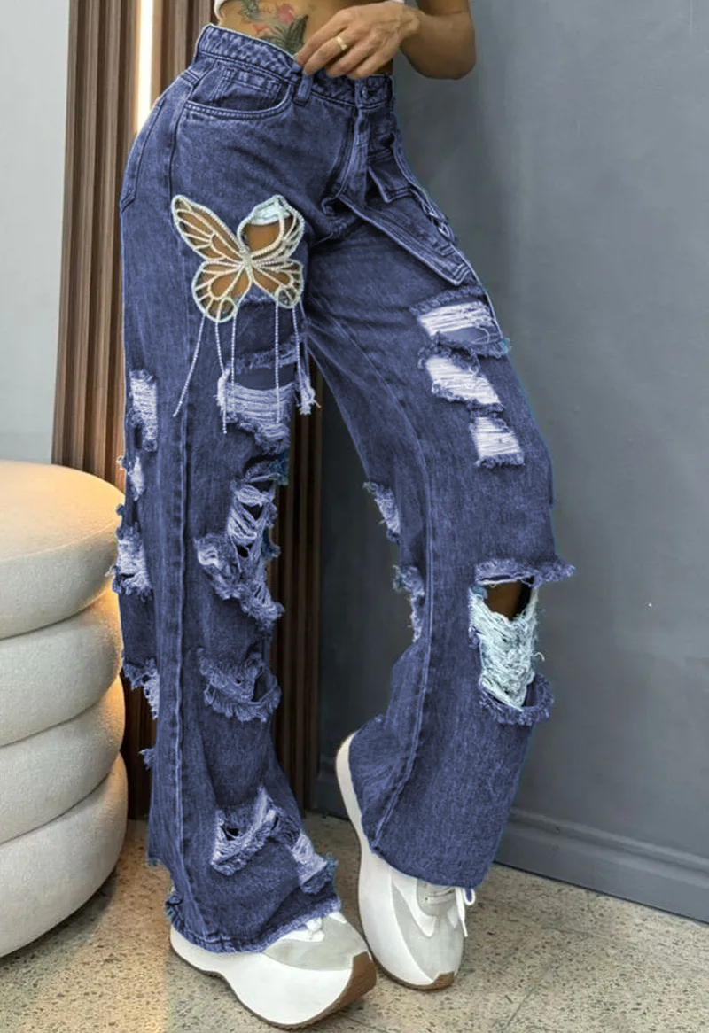 🦋Jeans femininos da moda