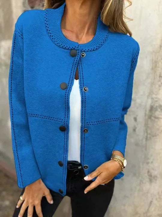 Cardigan de Menina com Botões 🌸Especial Outono💐