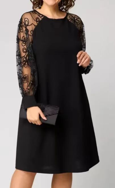 Vestido clássico preto
