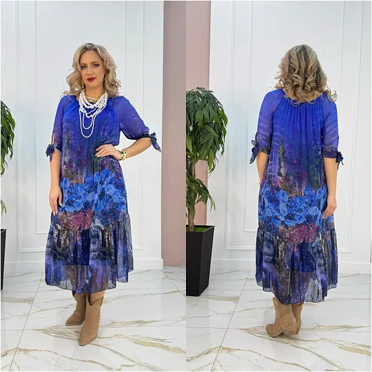 Vestido em chiffon ✨New Elegance✨