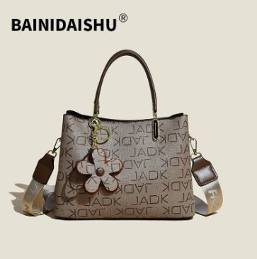 Bolsa de um ombro elegante e versátil com grande capacidade
