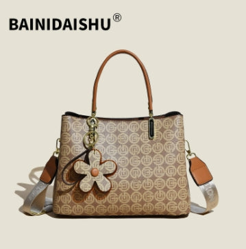 Bolsa de um ombro elegante e versátil com grande capacidade