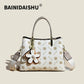 Bolsa de um ombro elegante e versátil com grande capacidade