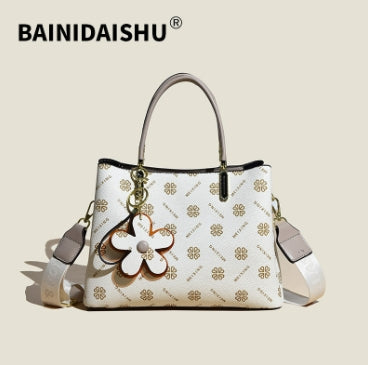 Bolsa de um ombro elegante e versátil com grande capacidade