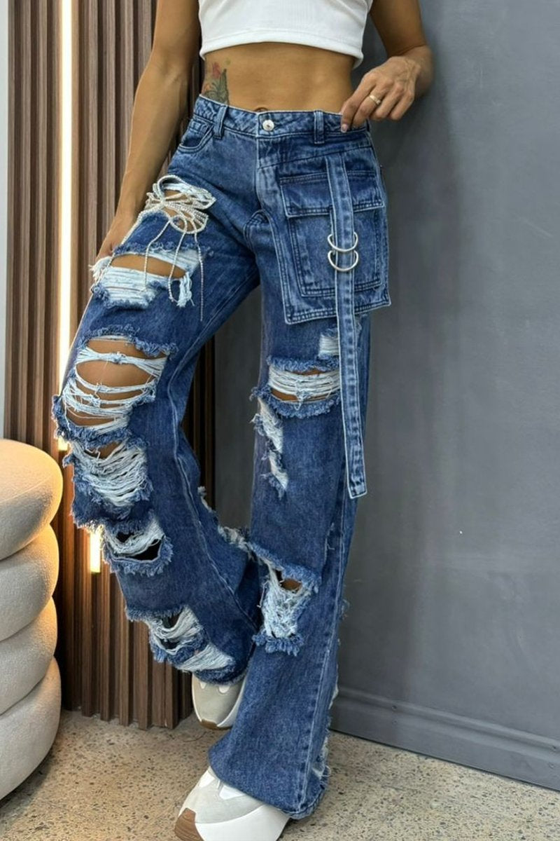 🦋Jeans femininos da moda