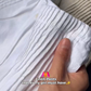 Calças largas de linho para mulher da moda para o verão