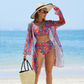 Conjunto de fato de banho feminino
