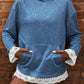 Sweatshirt de mulher de manga comprida
