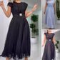【S-5XL】🥰✨ Vestido de chiffon slim fit 2025