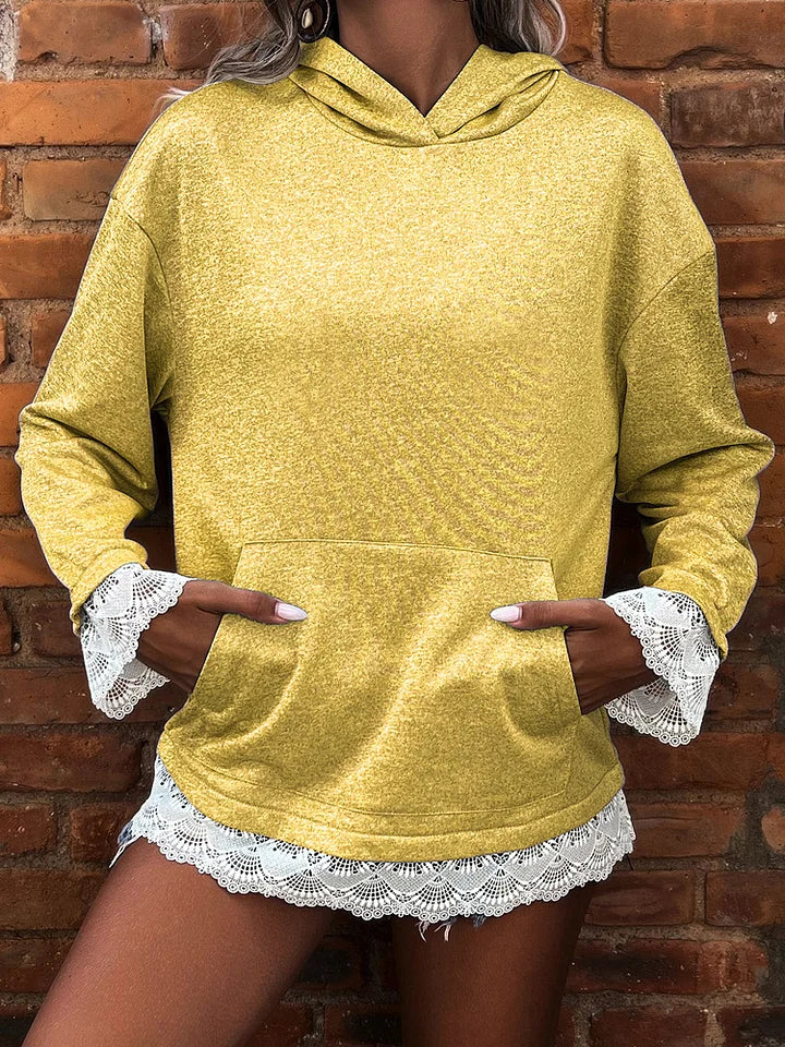 Sweatshirt de mulher de manga comprida