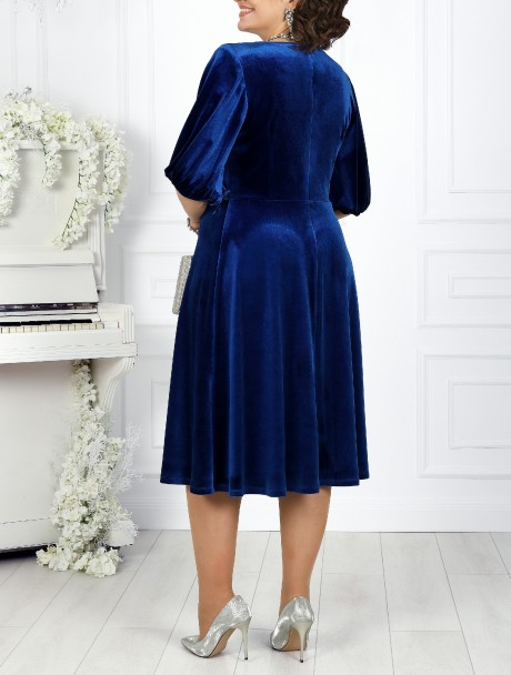 🥰[S-5XL] Novo vestido de veludo dourado da moda, confortável e quente