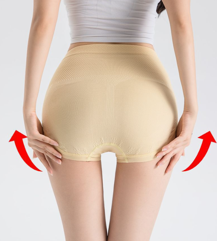 🔥🩲 (7 peças) - Cueca modeladora antibacteriana de cintura subida com controlo de barriga