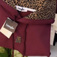 Elegante conjunto de menina com capuz e padrão leopardo, confortável para o dia a dia