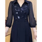🔥👗【M-4XL】Novo vestido de chiffon com decote em V de alta qualidade