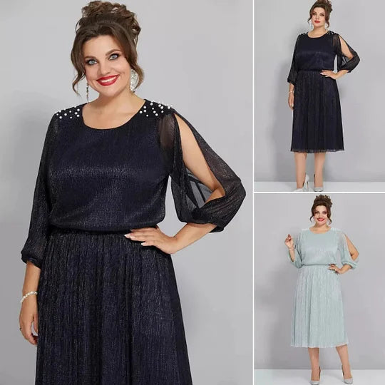 💖💖Vestidos elegantes de outono e inverno com estilo inovador
