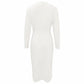 Vestido estilo francês para mulher