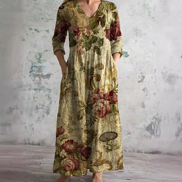 Vestido floral de verão 2026