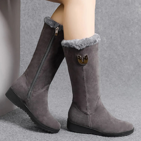 Botas quentes para mulher