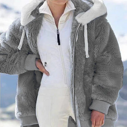 🔥Casaco polar com capuz e forro polar, sucesso de vendas✨