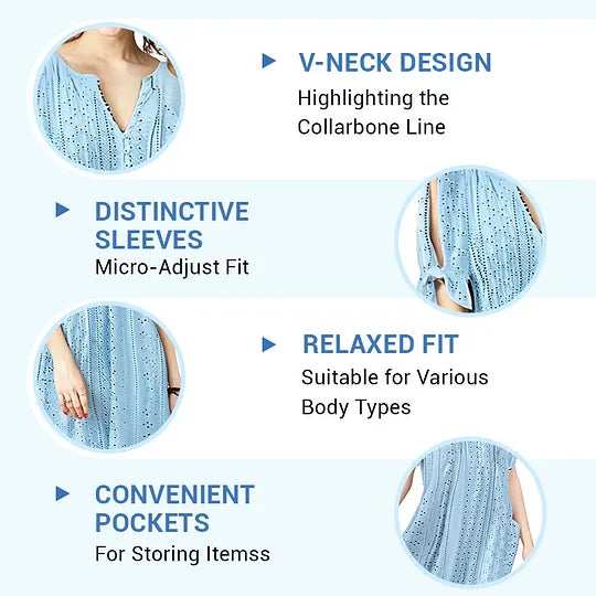 ⏰💃 Vestido Elegante de Cor Sólida para Mulher com Decote em V e Recortes