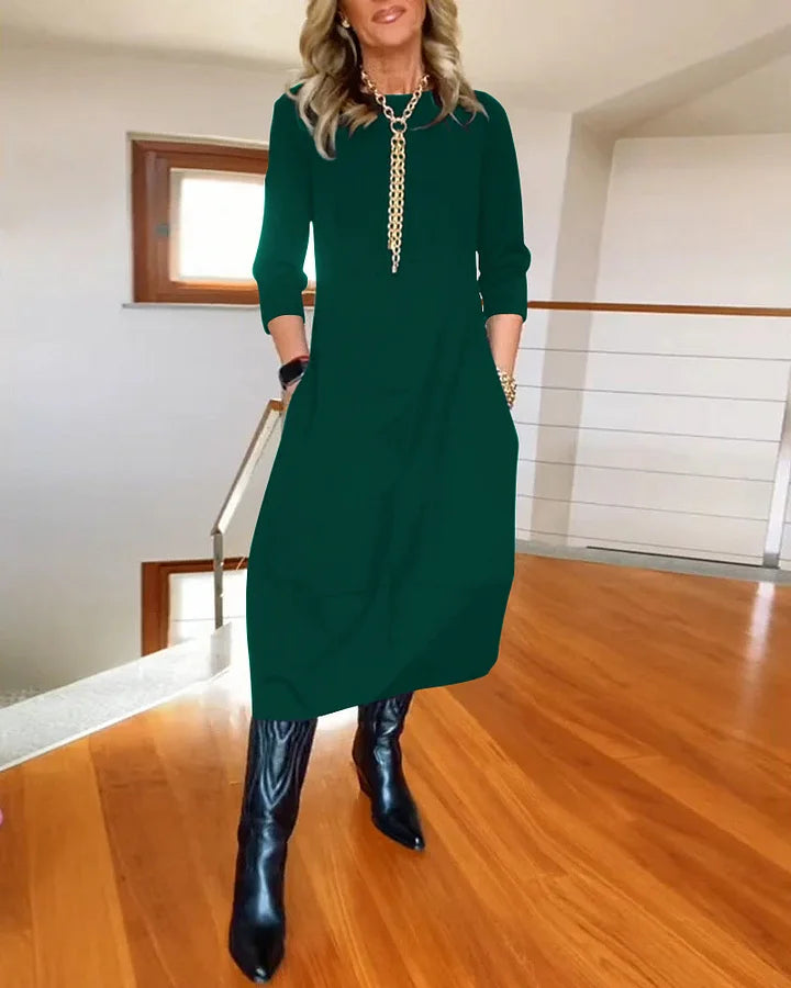 Vestido casual e elegante