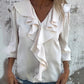 Blusa Elegante com Folhos