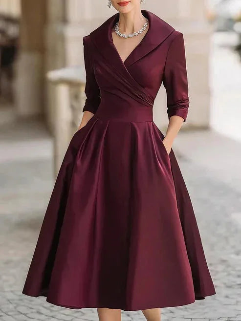 Vestido midi elegante 2026