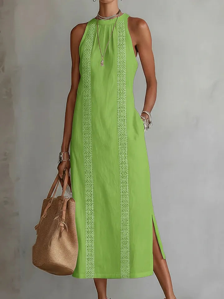 Brena - Vestido Midi de Linho Breezy