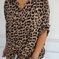 Blusas elegantes com estampa de leopardo