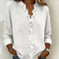 Camisola de mulher elegante de algodão com mangas compridas