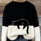 🔥 Sweatshirt de mulher com estampa de gato