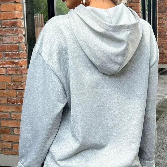 Sweatshirt de mulher de manga comprida