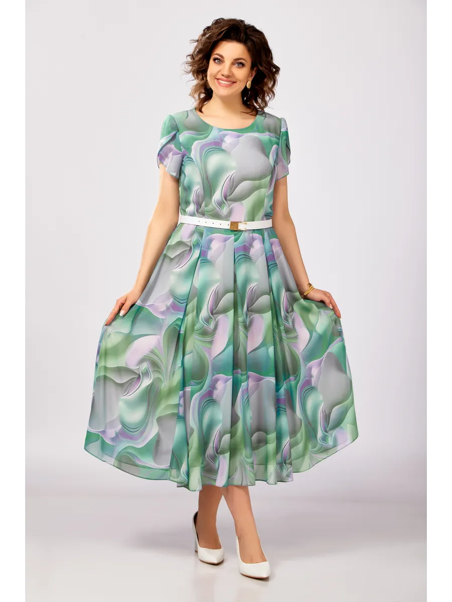 🔥🥰[S-5XL] Vestido de chiffon novo e elegante de alta qualidade