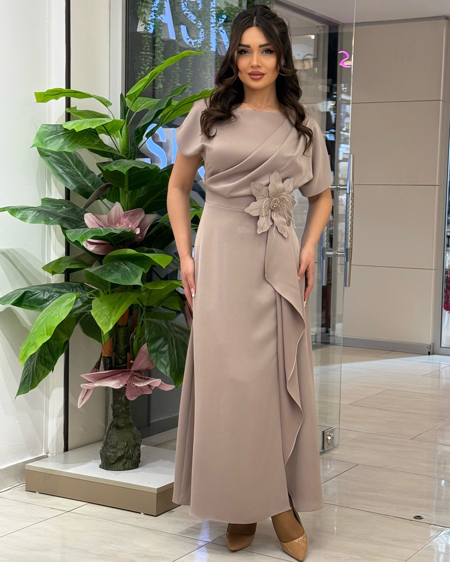🌼Vestido floral sexy elegante para senhoras