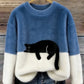 🔥 Sweatshirt de mulher com estampa de gato
