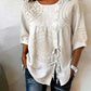 Camisa casual de mulher com estampa