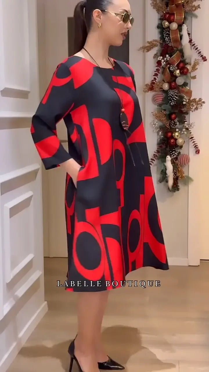 Vestidos confortáveis com botões outono/inverno 2024