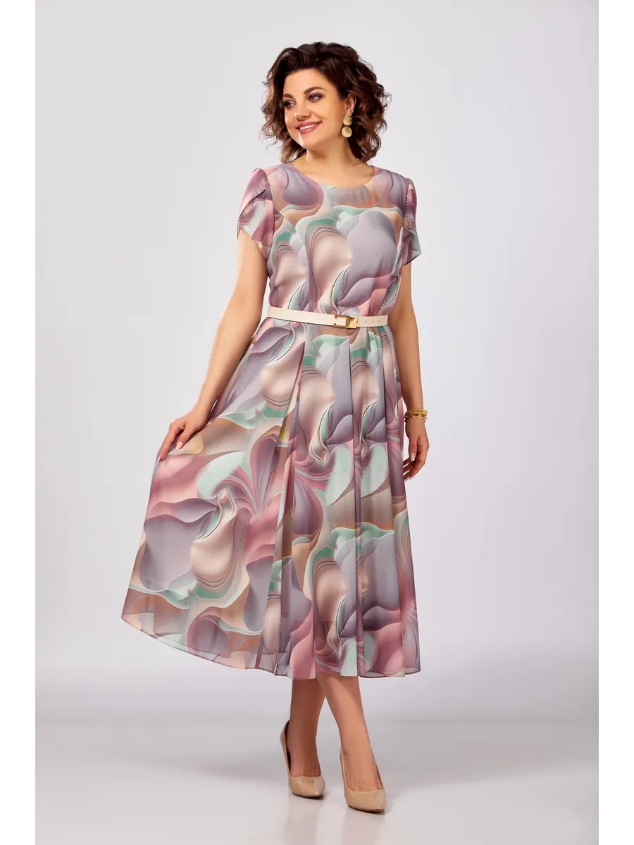 🔥🥰[S-5XL] Vestido de chiffon novo e elegante de alta qualidade