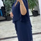 Novo vestido moderno, design clássico, elegante e simples