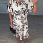 Vestido casual estampado