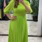 👗[S-5XL] Novo vestido da moda, design clássico, elegante e simples