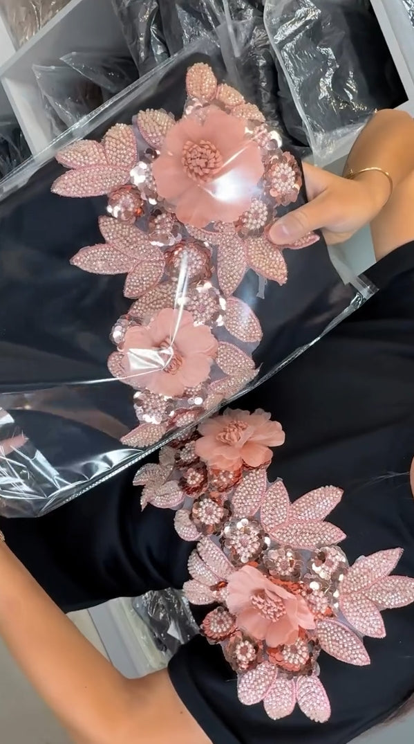 💖 Saldos de verão 50% DESCONTO 🌼Saia floral para mulher com decote redondo e estampado 3D