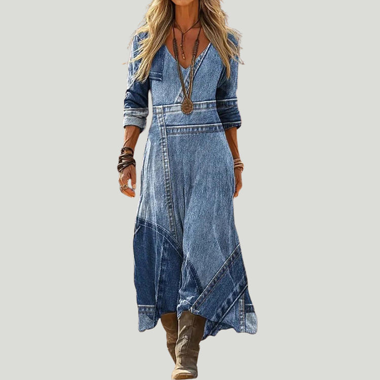 Vestido retro casual