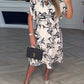 Vestido casual estampado
