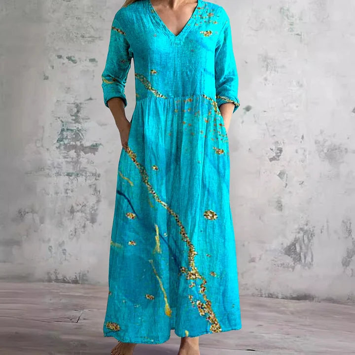 Vestido floral de verão 2026