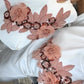 💖 Saldos de verão 50% DESCONTO 🌼Saia floral para mulher com decote redondo e estampado 3D