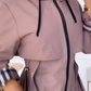 Casaco patchwork feminino moderno e versátil