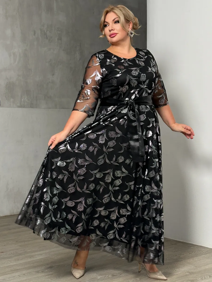 💋【S-5XL】👗 Novo vestido da moda, design clássico, elegante e simples