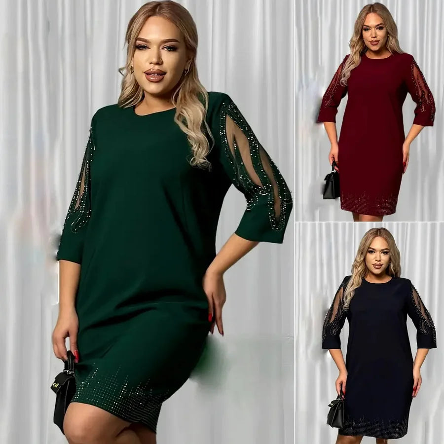Novo vestido elegante da moda