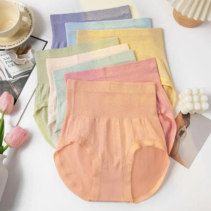 🔥🩲 (7 peças) - Cueca modeladora antibacteriana de cintura subida com controlo de barriga